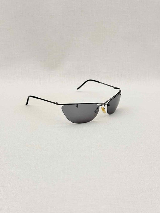 Pre-loved CHRISTIAN DIOR Vintage Black Sunglasses at Reems Closet