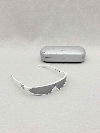 Pre-loved CHRISTIAN DIOR White Sunglasses at Reems Closet