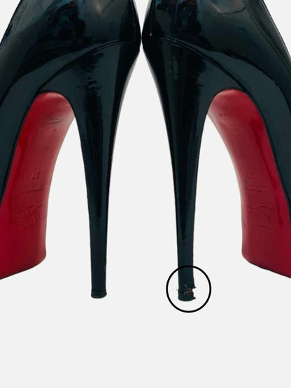 Pre - loved CHRISTIAN LOUBOUTIN Black Size EU 37 Pumps at Reems Closet