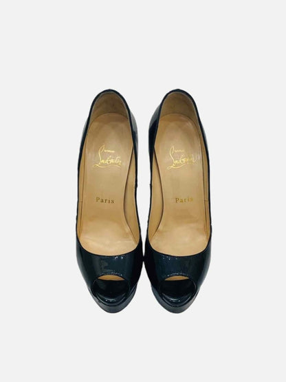 Pre - loved CHRISTIAN LOUBOUTIN Black Size EU 37 Pumps at Reems Closet