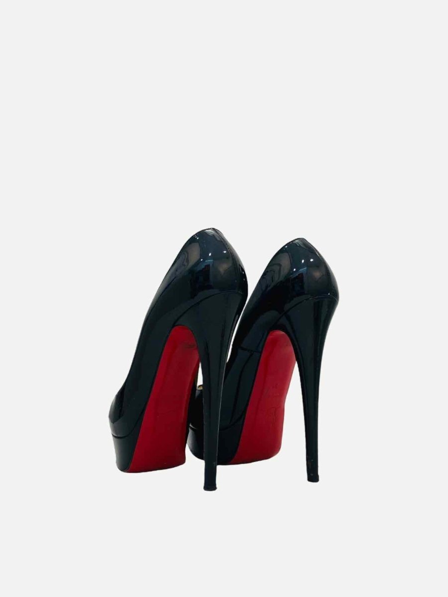 Pre - loved CHRISTIAN LOUBOUTIN Black Size EU 37 Pumps at Reems Closet