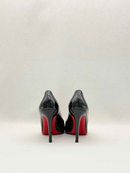Pre-loved CHRISTIAN LOUBOUTIN Black Size EU 37.5 Pumps at Reems Closet