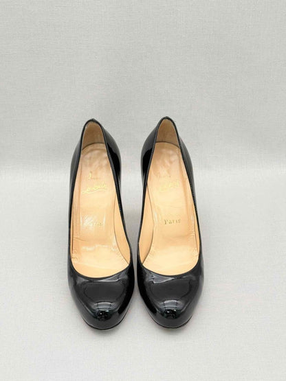 Pre-loved CHRISTIAN LOUBOUTIN Black Size EU 37.5 Pumps at Reems Closet