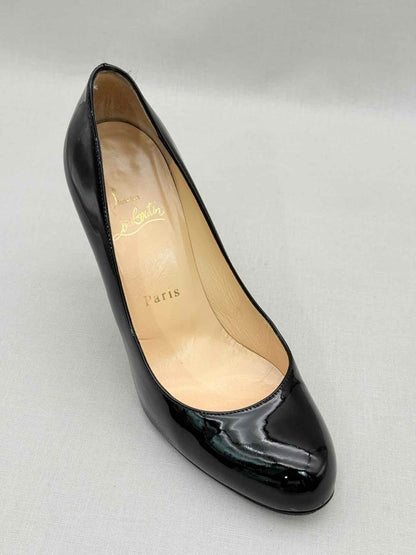 Pre-loved CHRISTIAN LOUBOUTIN Black Size EU 37.5 Pumps at Reems Closet
