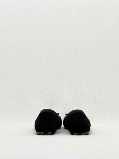 Pre - loved CHRISTIAN LOUBOUTIN Black Size EU 38.5 Flats at Reems Closet