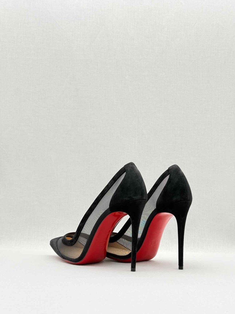 Pre - loved CHRISTIAN LOUBOUTIN Black Size EU 38.5 Pumps at Reems Closet