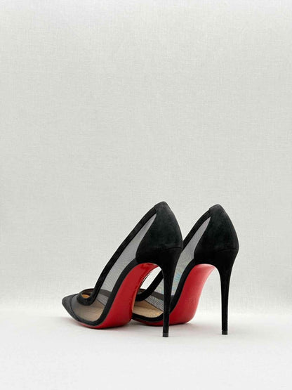 Pre - loved CHRISTIAN LOUBOUTIN Black Size EU 38.5 Pumps at Reems Closet