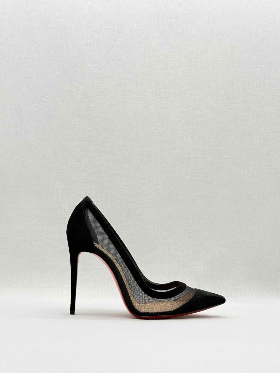 Pre - loved CHRISTIAN LOUBOUTIN Black Size EU 38.5 Pumps at Reems Closet