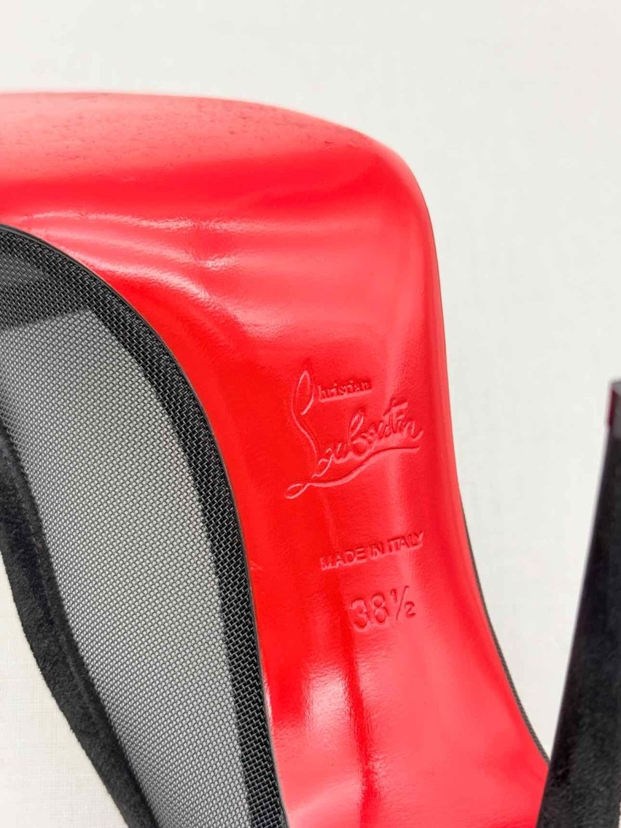Pre - loved CHRISTIAN LOUBOUTIN Black Size EU 38.5 Pumps at Reems Closet