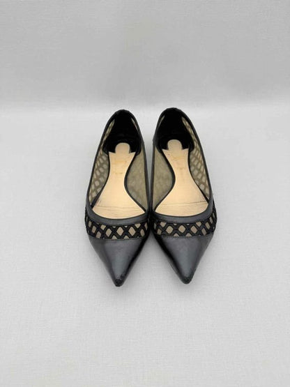 Pre-loved CHRISTIAN LOUBOUTIN Black Size EU 39 Ballet Flats at Reems Closet