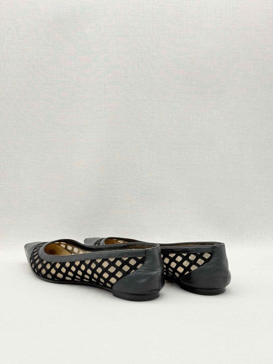 Pre-loved CHRISTIAN LOUBOUTIN Black Size EU 39 Ballet Flats at Reems Closet