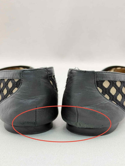Pre-loved CHRISTIAN LOUBOUTIN Black Size EU 39 Ballet Flats at Reems Closet
