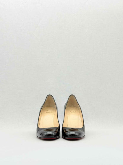 Pre - loved CHRISTIAN LOUBOUTIN Black Size EU 39.5 Pumps at Reems Closet