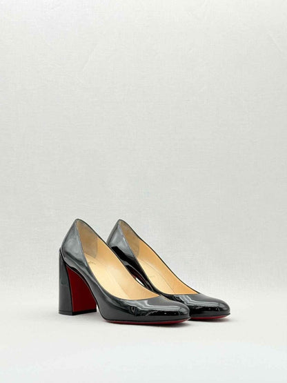 Pre - loved CHRISTIAN LOUBOUTIN Black Size EU 39.5 Pumps at Reems Closet