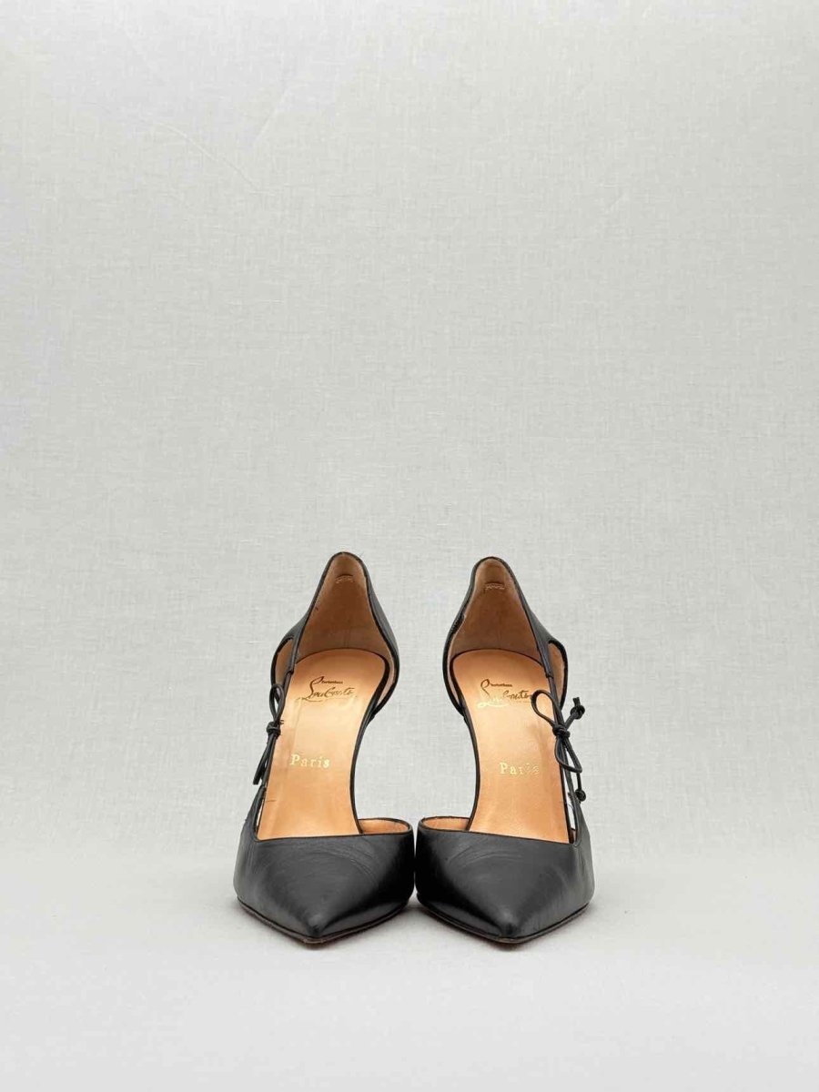Pre - loved CHRISTIAN LOUBOUTIN Black Size EU 40 Pumps at Reems Closet