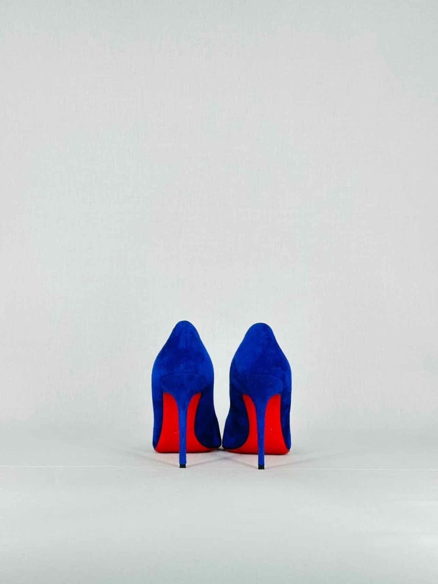 Pre - loved CHRISTIAN LOUBOUTIN Blue Size EU 36 Pumps at Reems Closet