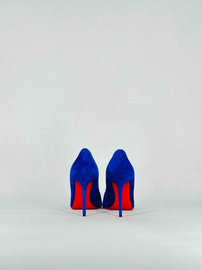 Pre - loved CHRISTIAN LOUBOUTIN Blue Size EU 36 Pumps at Reems Closet