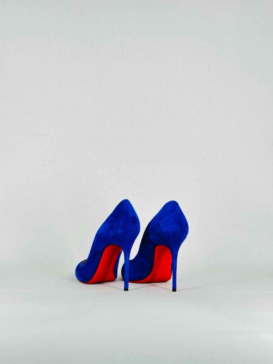 Pre - loved CHRISTIAN LOUBOUTIN Blue Size EU 36 Pumps at Reems Closet