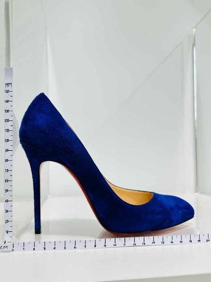 Pre - loved CHRISTIAN LOUBOUTIN Blue Size EU 36 Pumps at Reems Closet