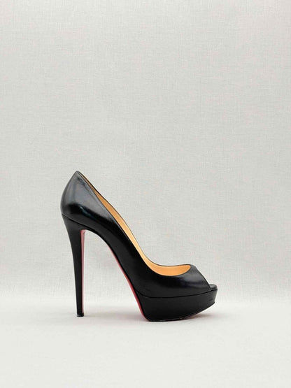 Pre-loved CHRISTIAN LOUBOUTIN Lady Black Size EU 39.5 Pumps at Reems Closet