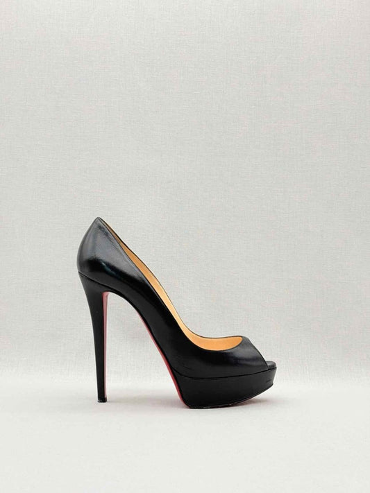 Pre-loved CHRISTIAN LOUBOUTIN Lady Black Size EU 39.5 Pumps at Reems Closet