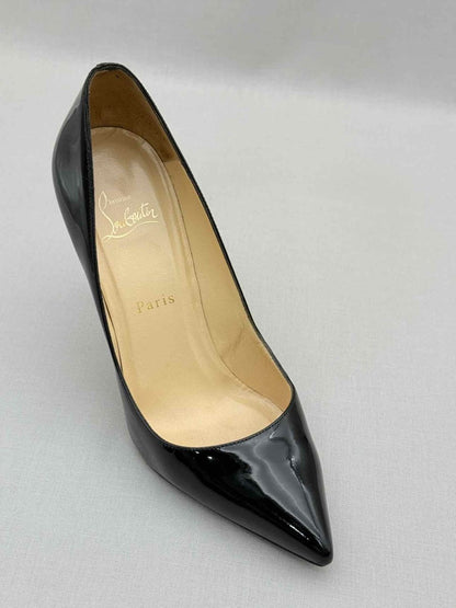 Pre-loved CHRISTIAN LOUBOUTIN Pigalle Black Size EU 38.5 Pumps at Reems Closet