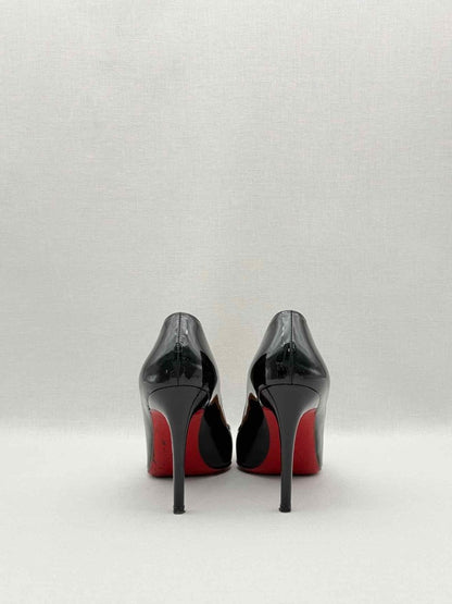 Pre-loved CHRISTIAN LOUBOUTIN Pigalle Black Size EU 38.5 Pumps at Reems Closet