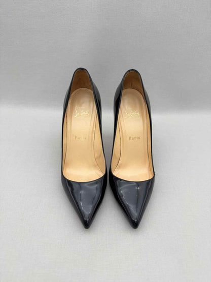 Pre-loved CHRISTIAN LOUBOUTIN Pigalle Black Size EU 38.5 Pumps at Reems Closet