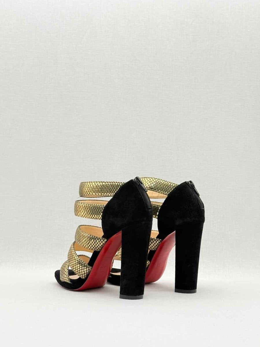 Pre - loved CHRISTIAN LOUBOUTIN Size EU 36.5 Heeled Sandals at Reems Closet
