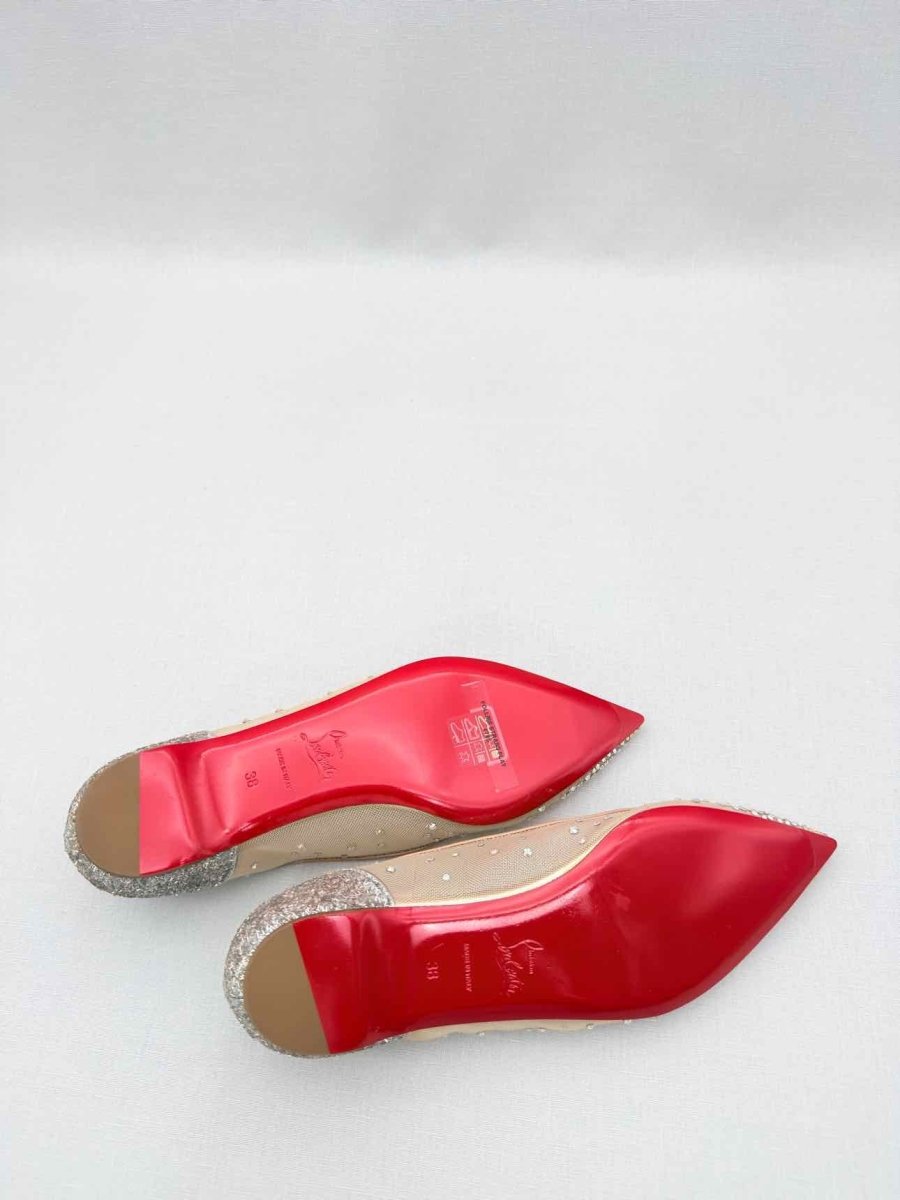 Pre-loved CHRISTIAN LOUBOUTIN Size EU 38 Ballet Flats at Reems Closet