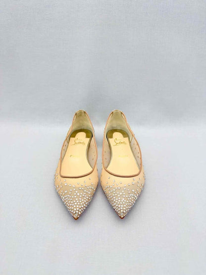 Pre-loved CHRISTIAN LOUBOUTIN Size EU 38 Ballet Flats at Reems Closet