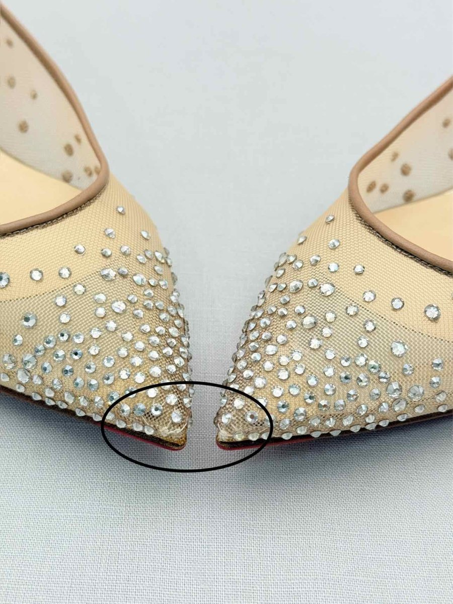 Pre-loved CHRISTIAN LOUBOUTIN Size EU 38 Ballet Flats at Reems Closet