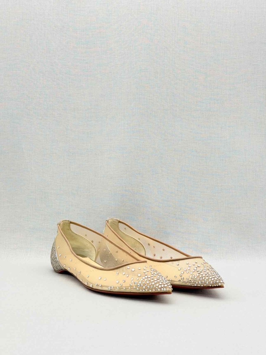 Pre-loved CHRISTIAN LOUBOUTIN Size EU 38 Ballet Flats at Reems Closet