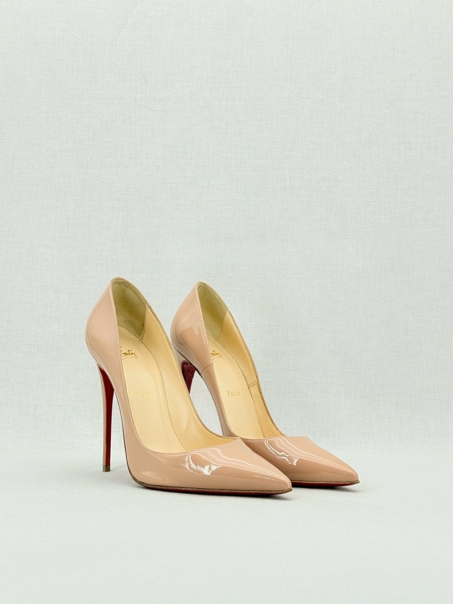 Pre - loved CHRISTIAN LOUBOUTIN So kate Nude Size EU 39.5 Pumps at Reems Closet