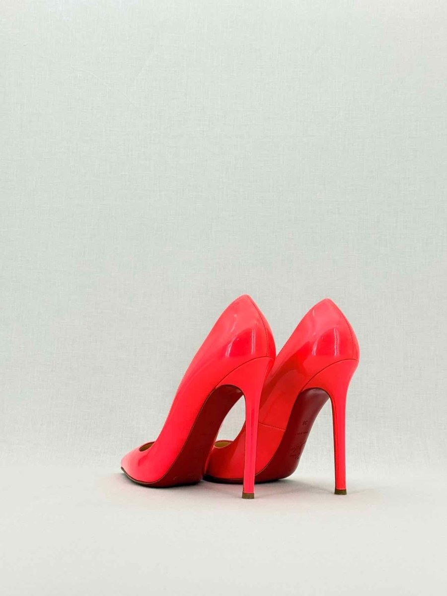 Pre - loved CHRISTIAN LOUBOUTIN So Kate Orange Size EU 38 Pumps at Reems Closet
