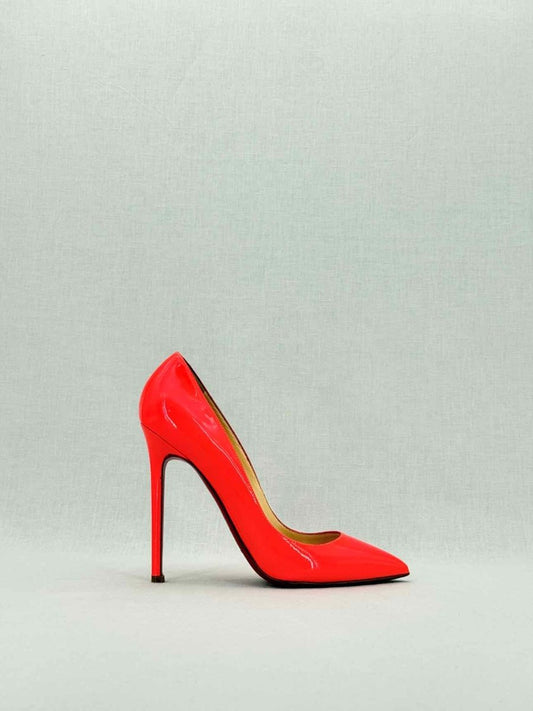 Pre - loved CHRISTIAN LOUBOUTIN So Kate Orange Size EU 38 Pumps at Reems Closet