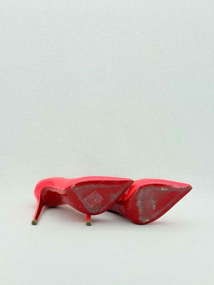 Pre - loved CHRISTIAN LOUBOUTIN So Kate Orange Size EU 38 Pumps at Reems Closet