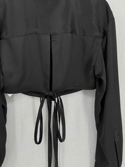Pre-loved CHRISTOPHER ESBER Black Size US 8 Shirt at Reems Closet
