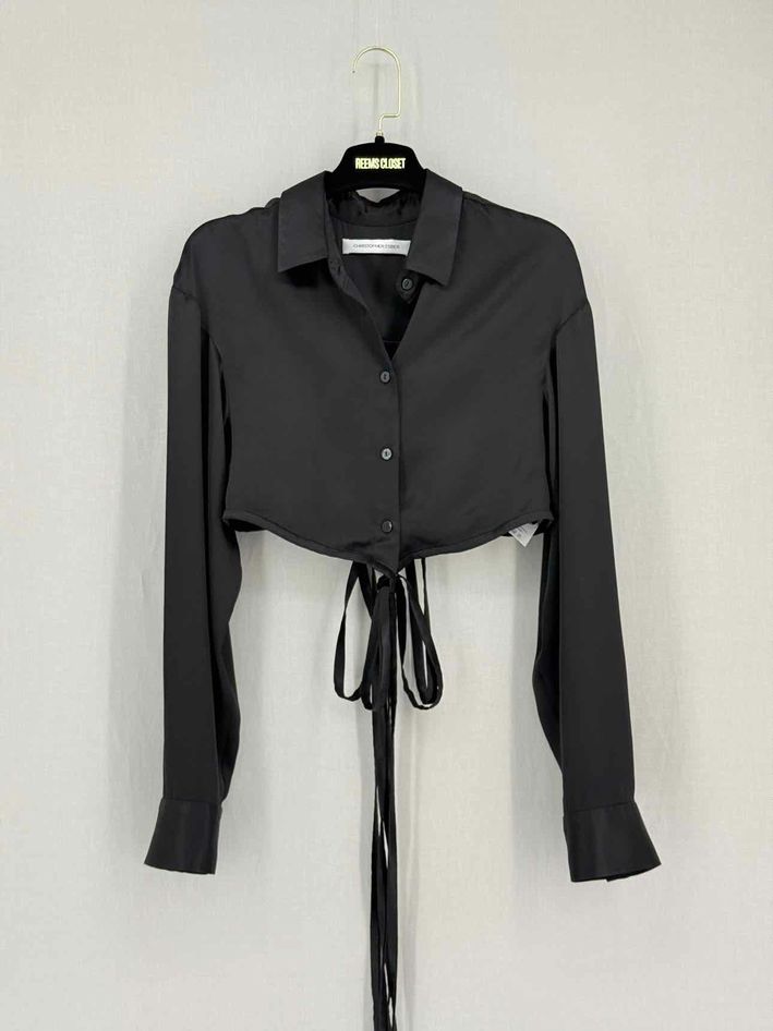 Pre-loved CHRISTOPHER ESBER Black Size US 8 Shirt at Reems Closet