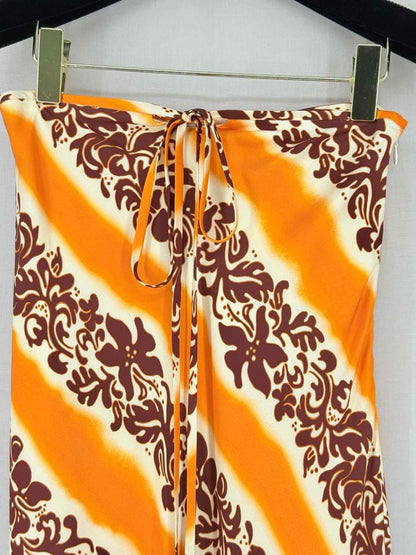 Pre - loved CHRISTOPHER ESBER Size US 6 Long Skirt at Reems Closet