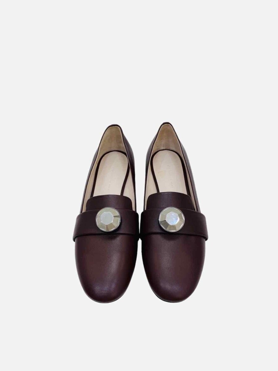 Pre - loved CHRISTOPHER KANE Burgundy Ballet Flats 41 at Reems Closet