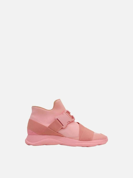 Pre - loved CHRISTOPHER KANE Safety Buckle Pink Sneakers 40 at Reems Closet