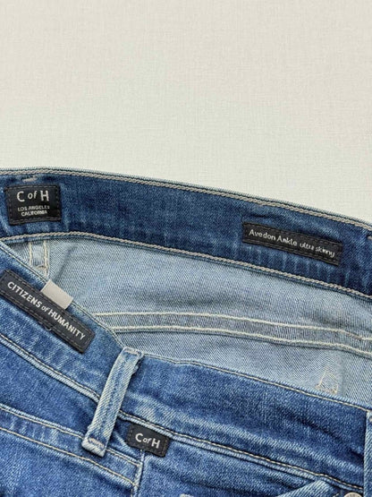 Pre - loved CITIZEN OF HUMANITY Avedon Ankle Blue Size 28 Jeans at Reems Closet