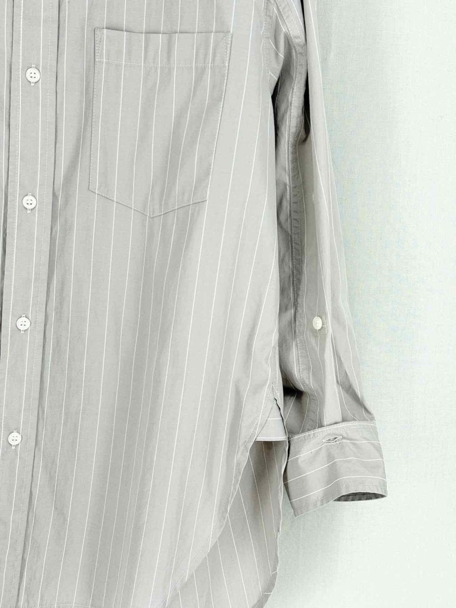 Pre - loved CITIZEN OF HUMANITY Grey & White Size Small Shirt at Reems Closet