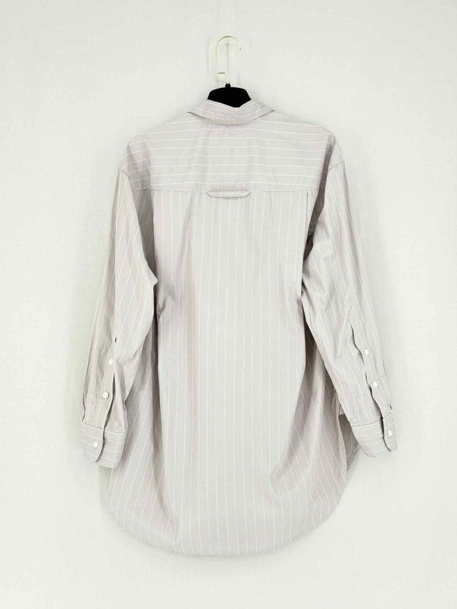 Pre - loved CITIZEN OF HUMANITY Grey & White Size Small Shirt at Reems Closet