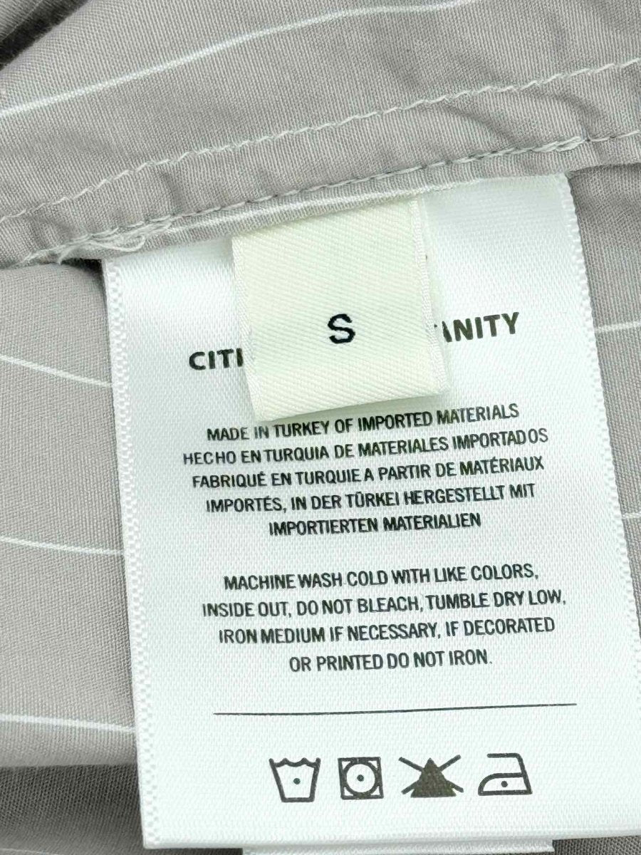 Pre - loved CITIZEN OF HUMANITY Grey & White Size Small Shirt at Reems Closet