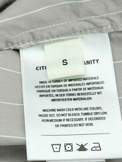 Pre - loved CITIZEN OF HUMANITY Grey & White Size Small Shirt at Reems Closet