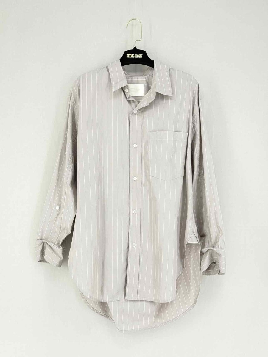 Pre - loved CITIZEN OF HUMANITY Grey & White Size Small Shirt at Reems Closet
