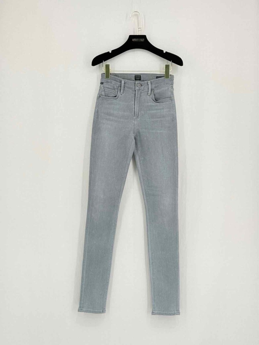 Pre - loved CITIZEN OF HUMANITY High Waisted Grey Size 24 Jeans at Reems Closet