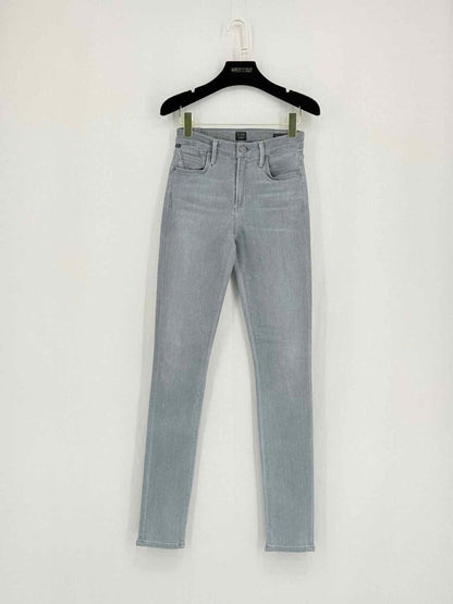 Pre - loved CITIZEN OF HUMANITY High Waisted Grey Size 24 Jeans at Reems Closet